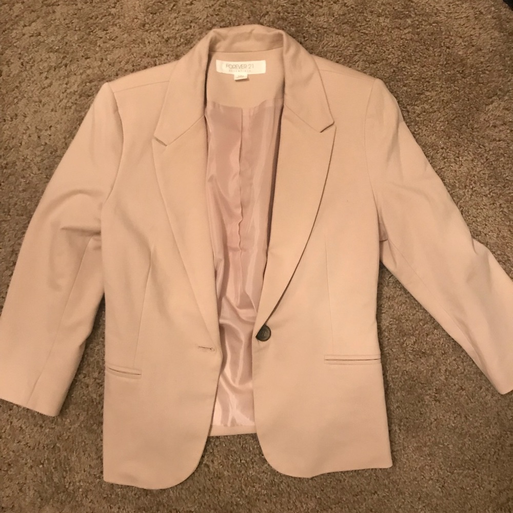 Tan blazer